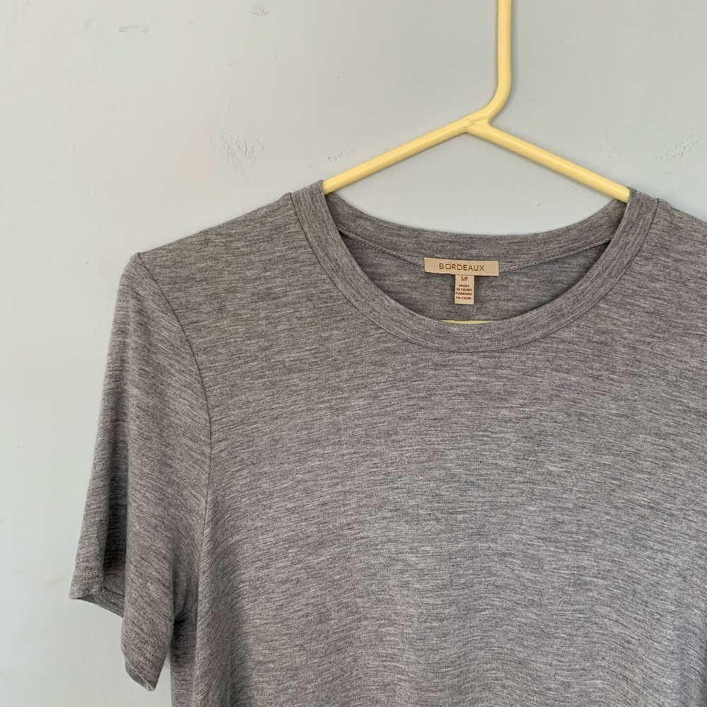 Anthropologie Grey Tshirt - Picture 2 of 4